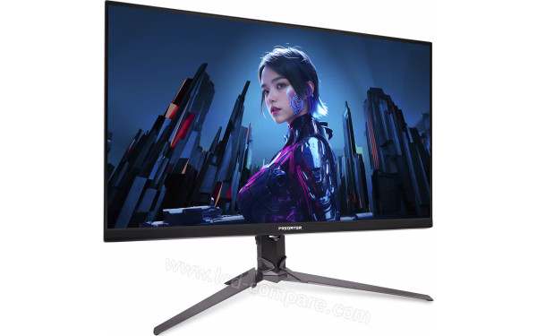 ACER XB323QUPbmiiprx - Vue 3/4 gauche