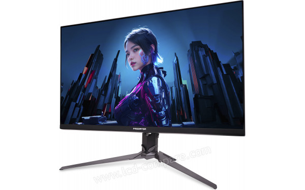 ACER XB323QUPbmiiprx - Vue 3/4 droite