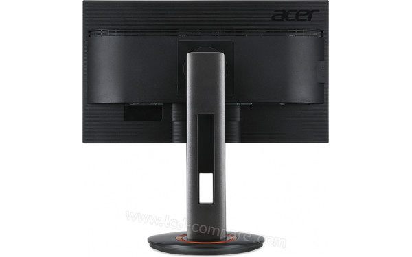 ACER XF240QPbiipr - Vue de l'arri&egrave;re en position haute