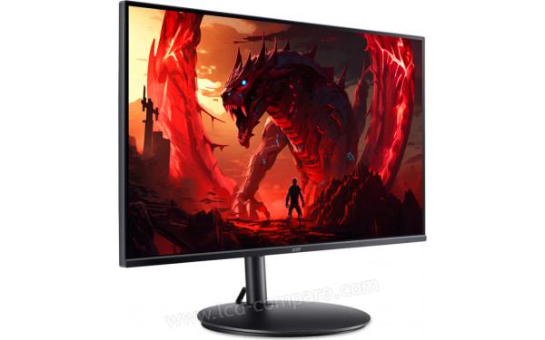 ACER XF240YW3biiph - Vue 3/4 gauche