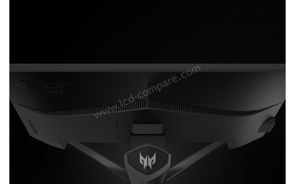 ACER XN253QXbmiprzx - Vue du dessus arri&egrave;re