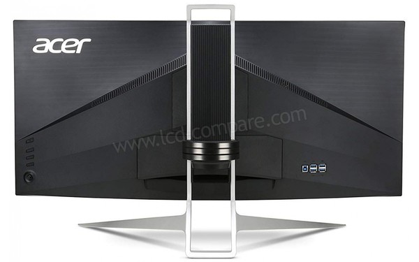 ACER XR342CKPbmiiqphuzx - Vue de l'arri&egrave;re en position basse