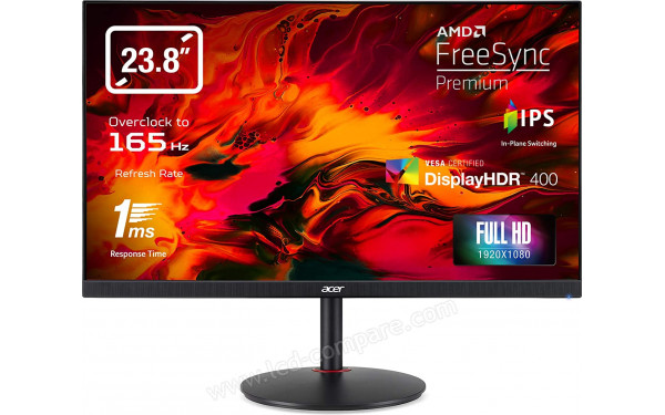 ACER XV242YPbmiiprx - Vue de face