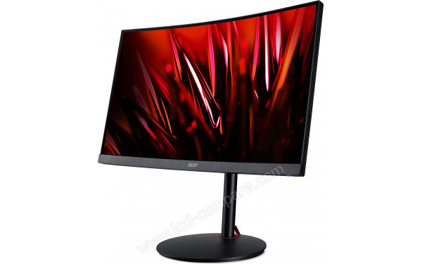 ACER XZ240QPbmiiphzx - Vue 3/4 droite