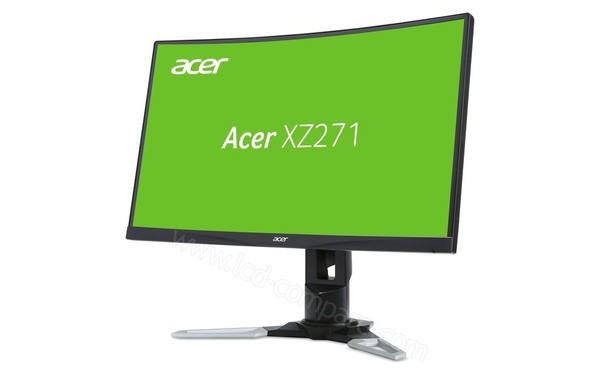 ACER XZ271UAbmiiphzx - Vue 3/4 droite