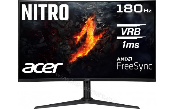 ACER XZ322QUV3bmiiphx - Vue de face