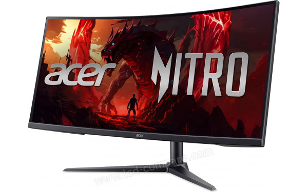 ACER XZ340CURW0bmiiphx - Vue 3/4 droite