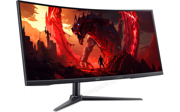 ACER XZ340CURX0bmiiphx - Vue 3/4 gauche