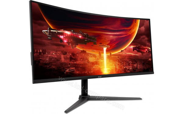 ACER XZ342CUV3bmiiphfx - Vue 3/4 gauche