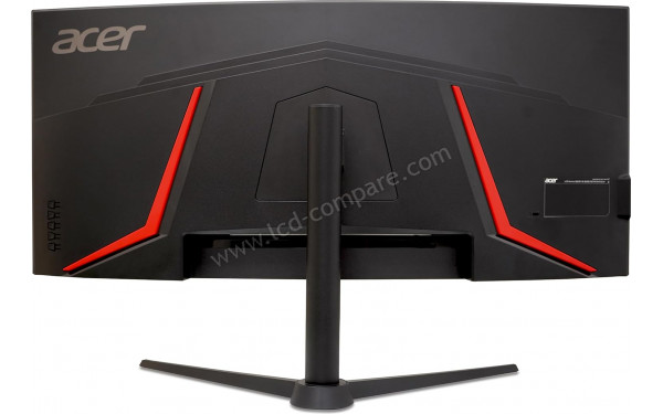 ACER XZ342CUV3bmiiphfx - Vue de l'arri&egrave;re