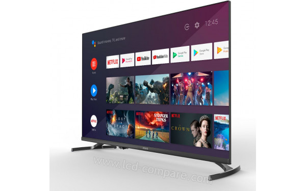 AIWA LED436UHD - Vue 3/4 droite