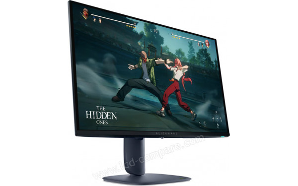 ALIENWARE AW2725D - Vue 3/4 gauche