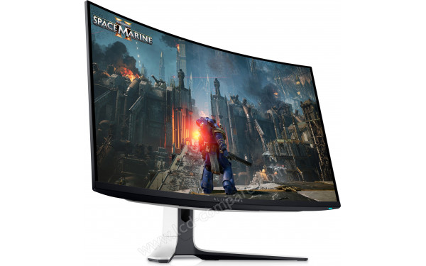 ALIENWARE AW3225QF - Vue 3/4 gauche