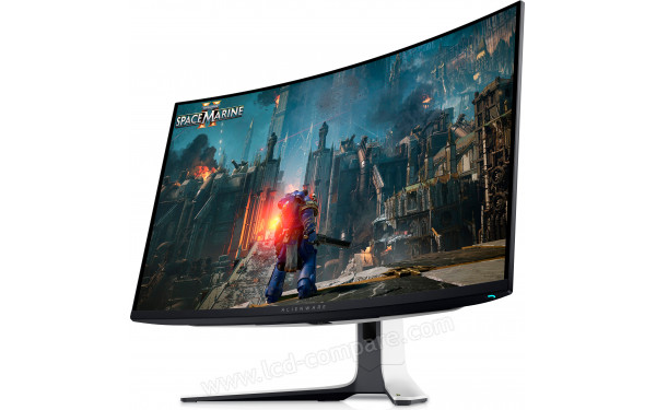 ALIENWARE AW3225QF - Vue 3/4 droite