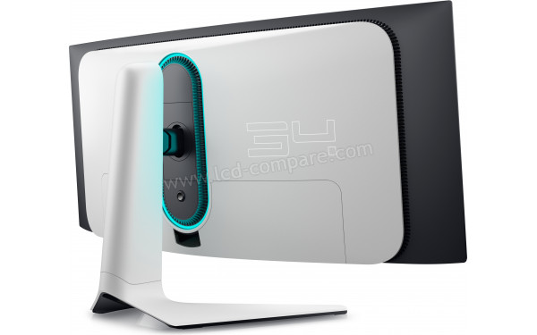 ALIENWARE AW3423DW - Vue 3/4 arri&egrave;re