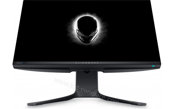 ALIENWARE AW2521H - Vue de face en position inclin&eacute;e