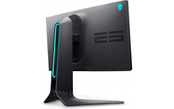 ALIENWARE AW2521H - Vue 3/4 arri&egrave;re