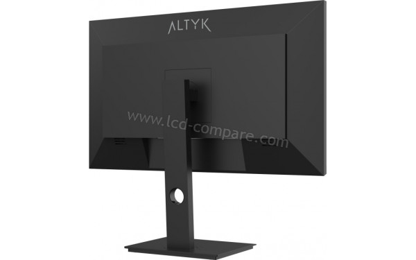 ALTYK AQ27 - Vue de l'arri&egrave;re en position haute