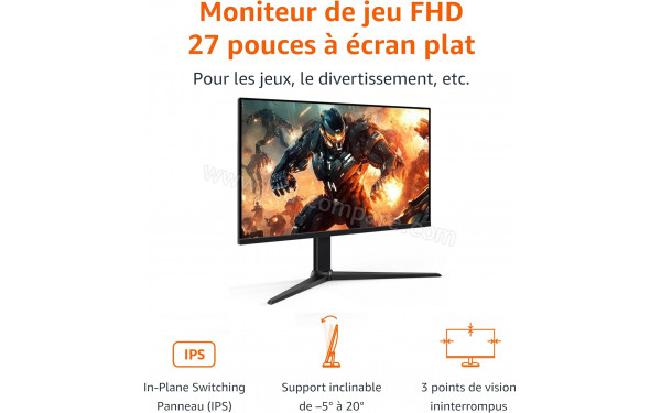 AMAZON BASICS G27M2020GEU - Mise en situation