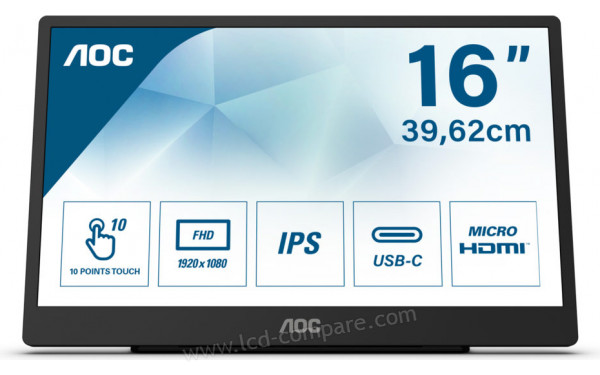 AOC 16T2 - Vue de face