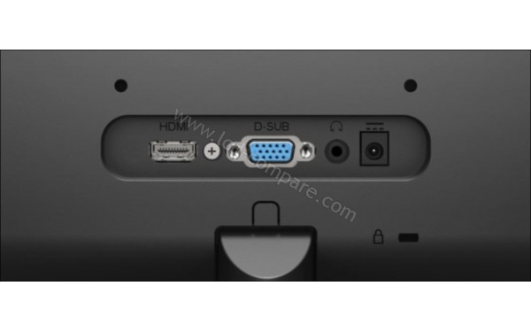 AOC 24B2XH - Connectiques