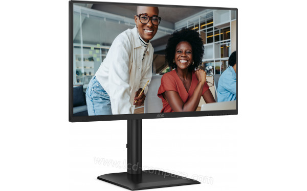 AOC 24E4U - Vue 3/4 gauche