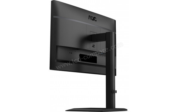 AOC 24E4U - Vue 3/4 arri&egrave;re