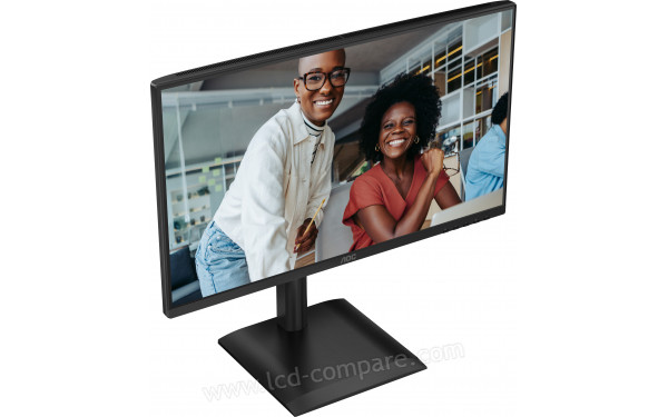 AOC 24E4U - Vue 3/4 gauche