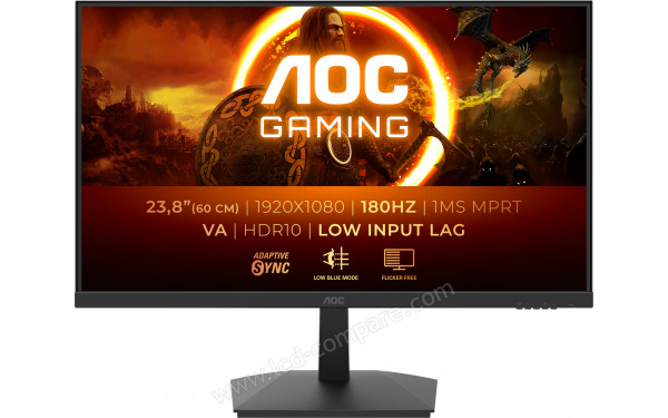 AOC 24G15N - Vue de face