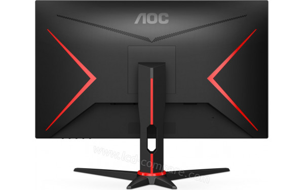 AOC 24G2AE/BK - Vue de l'arri&egrave;re