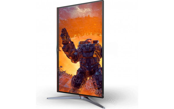 AOC 24G2SP/BK - Vue 3/4 droite