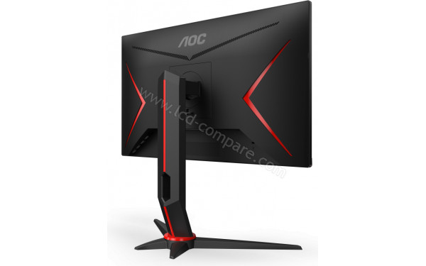 AOC 24G2SU/BK - Vue 3/4 arri&egrave;re