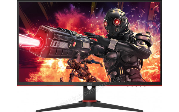 AOC 24G2ZE/BK - Vue de face