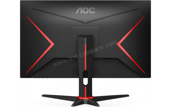 AOC 24G2ZE/BK - Vue de l'arri&egrave;re