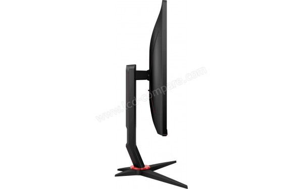 AOC 24G2ZU/BK - Vue de profil