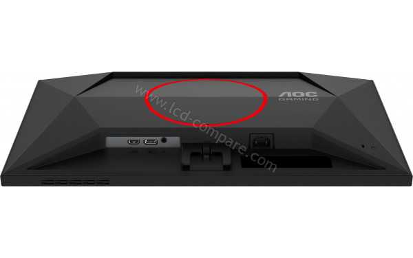 AOC 24G4HREAD - Connectiques