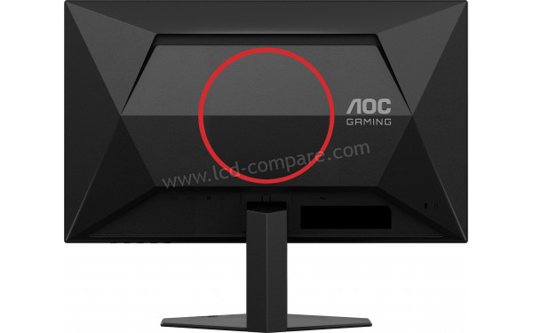 AOC 24G4HRE - Vue de l'arri&egrave;re