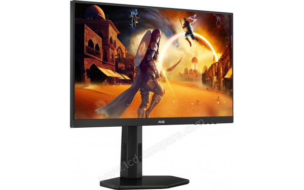 AOC 24G4X - Vue 3/4 gauche