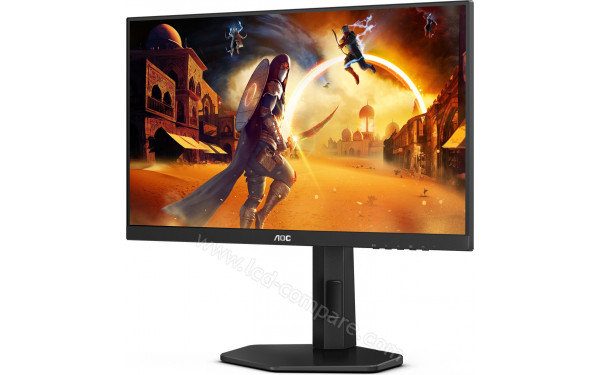 AOC 24G4X - Vue 3/4 droite