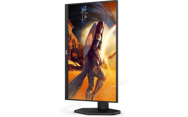 AOC 24G4X - Vue 3/4 droite