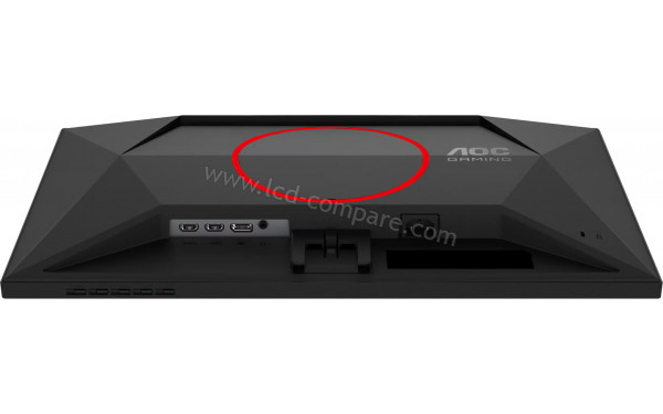 AOC 24G4ZREP - Connectiques
