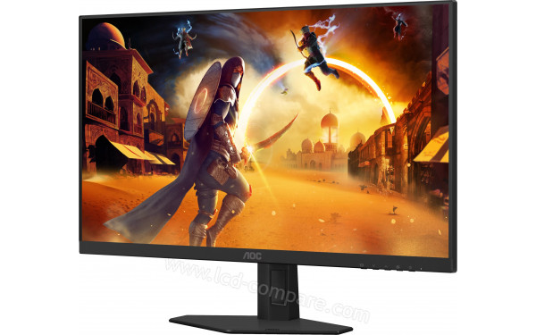 AOC 24G4ZREP - Vue 3/4 droite