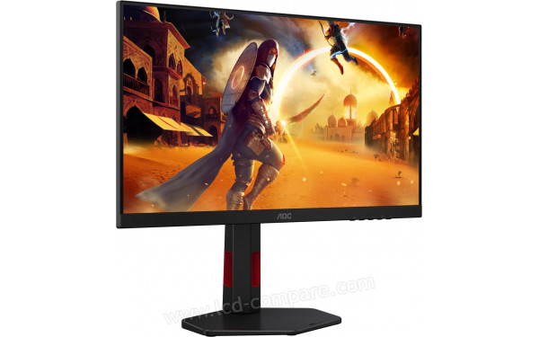 AOC 24G4ZR - Vue 3/4 gauche