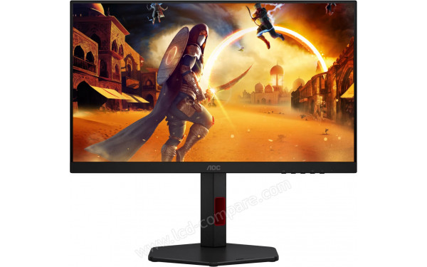 AOC 24G4ZR - Vue de face