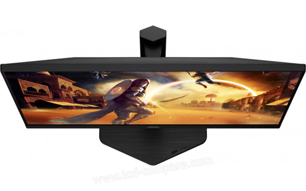 AOC 24G4ZR - Vue du dessus
