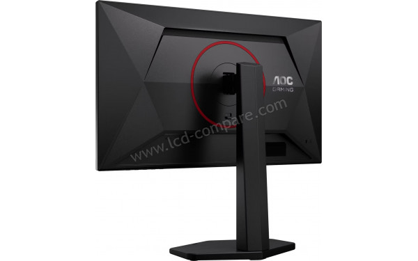 AOC 24G4ZR - Vue 3/4 arri&egrave;re