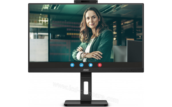 AOC 24P3CW - Vue de face