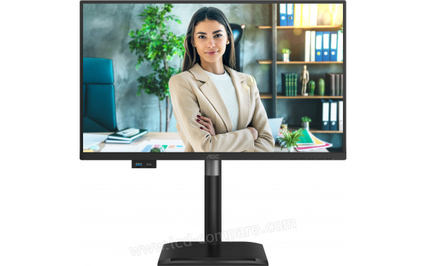AOC 24P4U - Vue de face