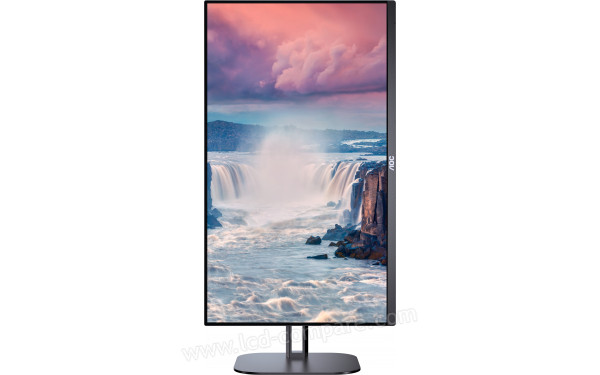 AOC 24V5C/BK - Vue de face en mode portrait