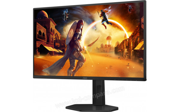 AOC 25G4SXU - Vue 3/4 droite